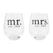 Mr. & Mrs. Wine Glass Set 2024