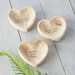 Mud Pie Everything is Possible Wood Heart Trinket Tray