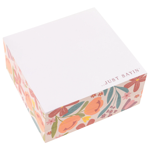 Block Note Pad Sunset Floral