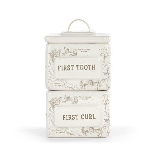 Demdaco Classic Winnie-the-Pooh First Tooth and Curl Box