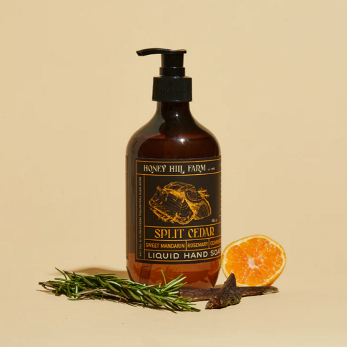 Honey Hill Farm Liquid Hand Soap Split Cedar 16 oz.