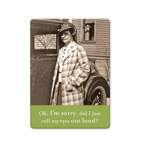 Shannon Martin Design Roll My Eyes Magnet