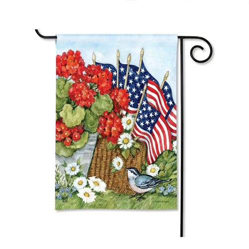 Studio M Flags and Flowers Garden Flag