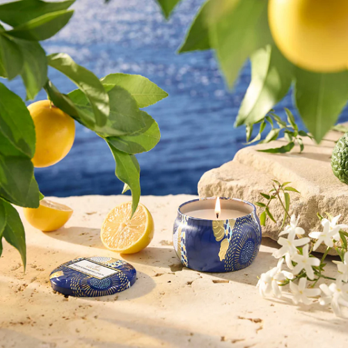 Voluspa Mediterranean Lemon Mini Tin