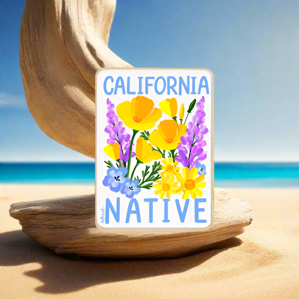 Doodles Ink California Native Sticker