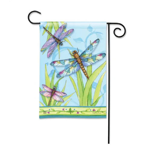 Studio M Dragonfly Days Garden Flag