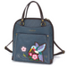 Chala Convertible Backpack Purse Hummingbird A Blue