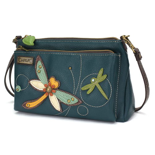 Chala Deluxe Crossbody Dragonfly Turquoise