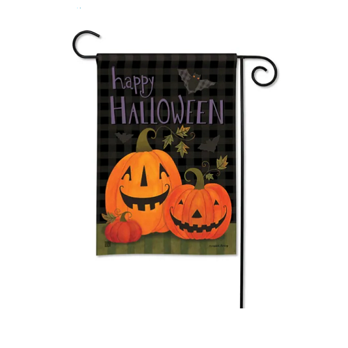 Studio M Halloween Pumpkins Garden Flag