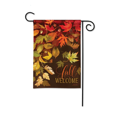 Studio M Abundant Leaves Garden Flag