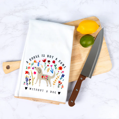 Pavilion A Dog Cotton Tea Towel