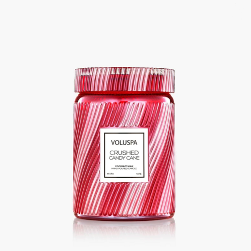 Voluspa Crushed Candy Cane Large Jar
