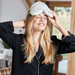Warmies Marshmallow Gray Eye Mask