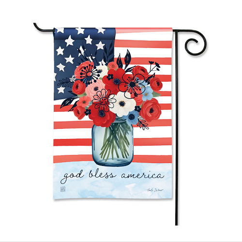 Studio M God Bless Garden Flag