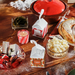Voluspa Crushed Candy Cane Boxed Pedestal Ornament