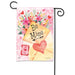 Studio M Valentine Flowers Garden Flag