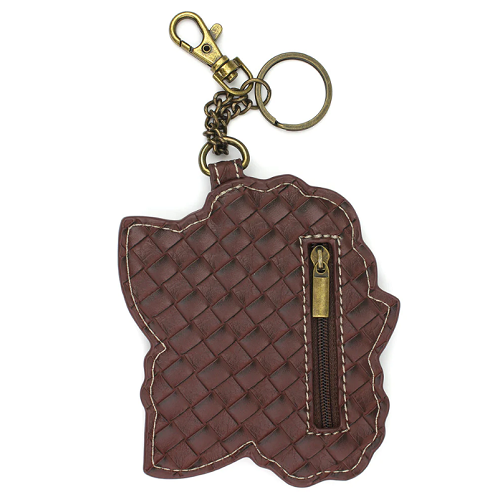 Buy Coin Purse Change Wallet Pouch Bling Card Holder with Key Chain Zip  (Gold) Online at desertcartINDIA