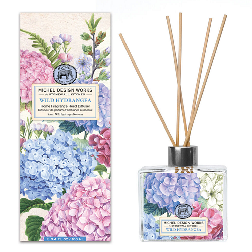 Wild Hydrangea Home Fragrance Reed Diffuser Set