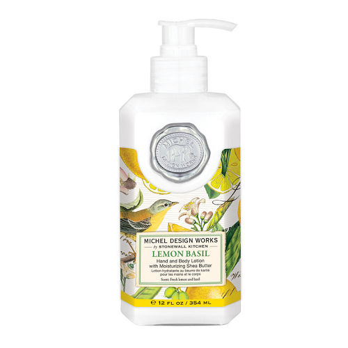 Michel Design Works Lemon Basil Hand and Body Lotion