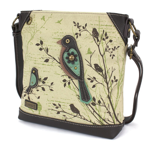 Chala Safari Canvas Crossbody Bird