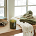 Thymes Frasier Fir Green Glass Candle