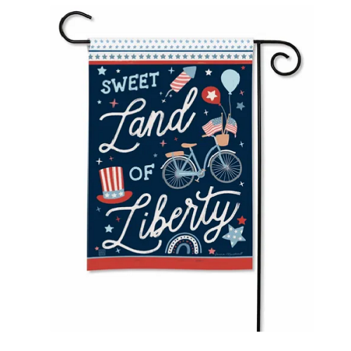 Land of Liberty Garden Flag