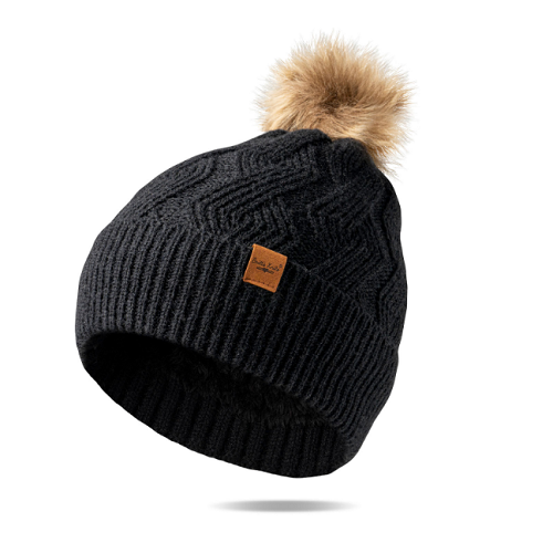 Mainstay Pom Hat Black