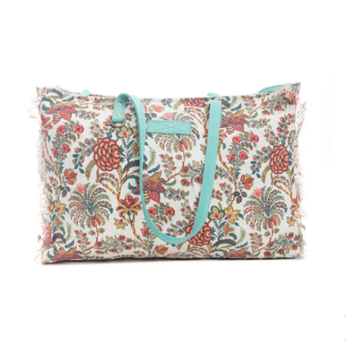 Myra Mariposa Bright Turquoise Weekender Bag