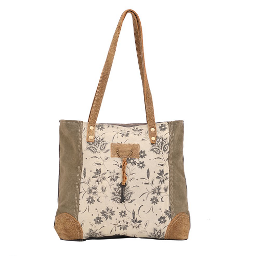 Myra Unique Key Tote Bag