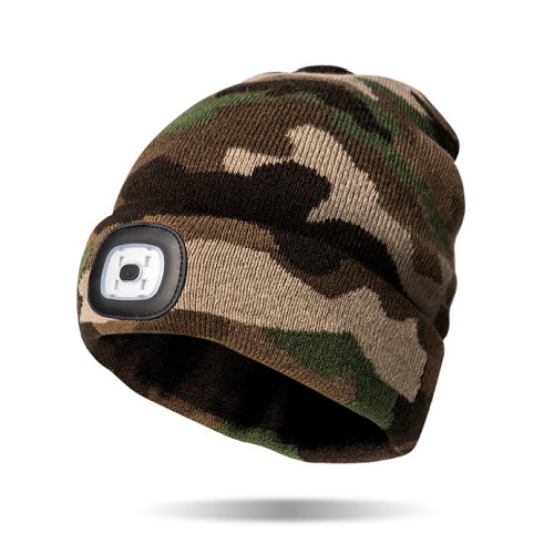 Night Scope LED Beanie Woodland