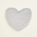 Warmies Marshmallow Gray Heart Pillow