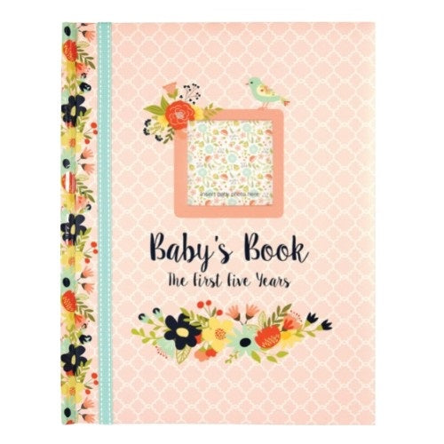 Baby's Book: The First Five Years Floral