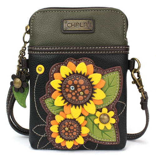 Chala Cell Phone Xbody Sunflower Group Black