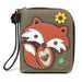 Chala Zip-Around Wallet Fox Olive