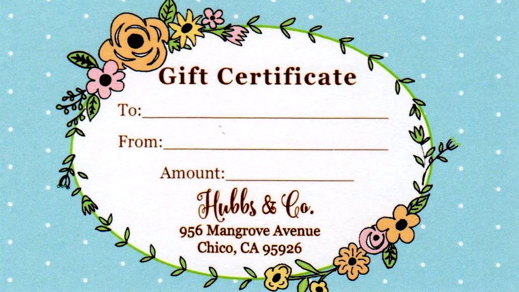 Hubbs & Co. Gift Card