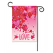 Valentine Showers Garden Flag