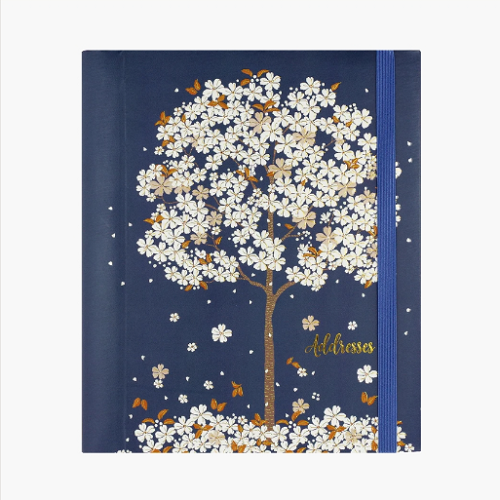 Falling Blossoms Address Book