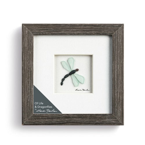 Sharon Nowlan Of Life & Dragonflies Wall Art - Gray