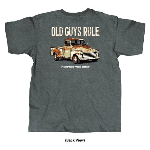 Old Guys Rule Rusty Truck T-shirt