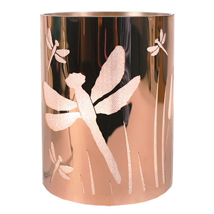 Scentchips Rose Gold Meadow Lantern Shade