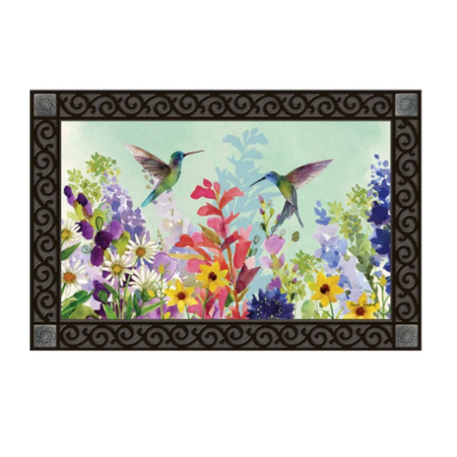 Studio M Spring Hummingbirds Matmate